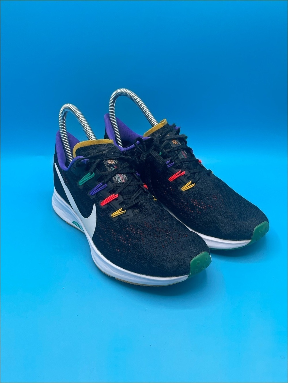 Nike Air Zoom Pegasus 36 black with multi-colored